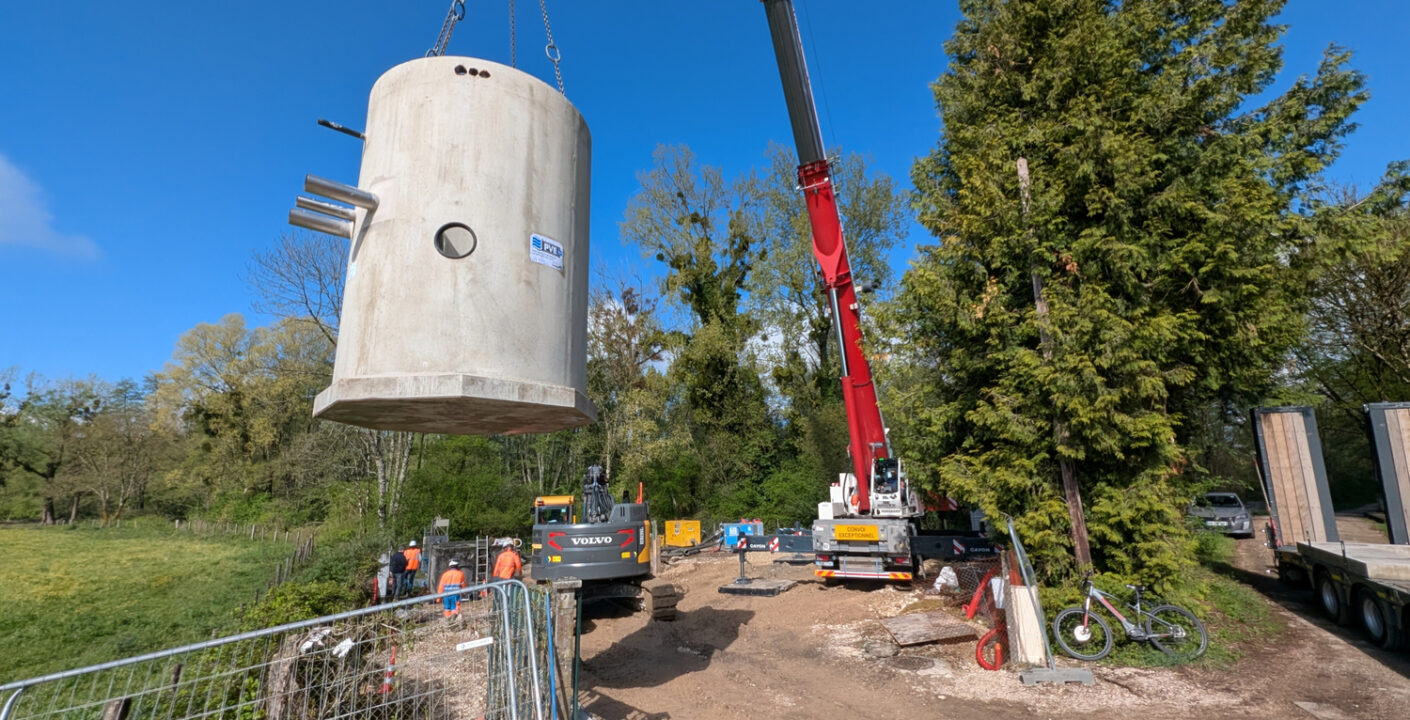 Achèvement des travaux de fiabilisation du réseau de collecte et de transport des effluents à Château Gaillard