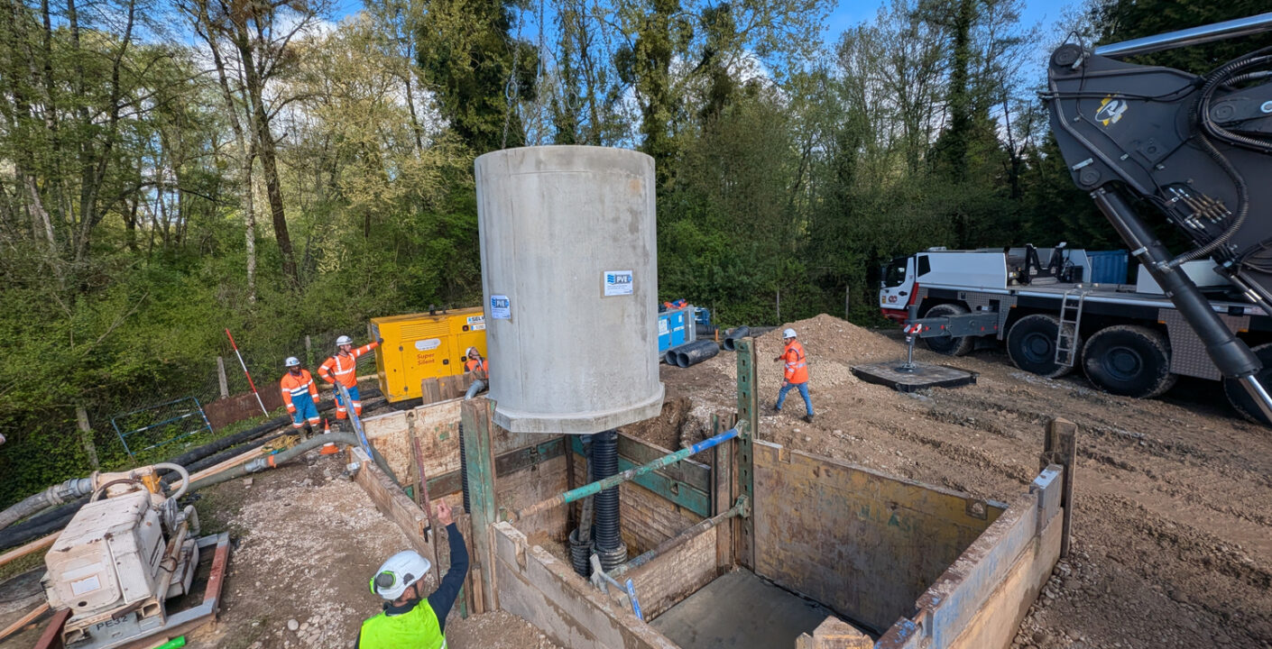 Achèvement des travaux de fiabilisation du réseau de collecte et de transport des effluents à Château Gaillard
