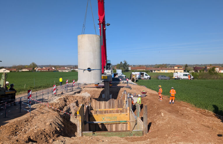 Achèvement des travaux de fiabilisation du réseau de collecte et de transport des effluents à Château Gaillard