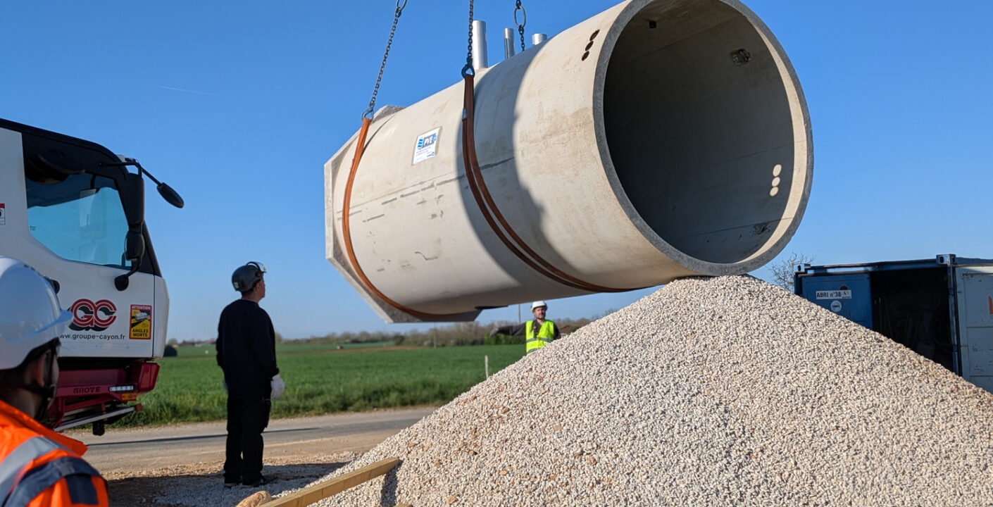 Achèvement des travaux de fiabilisation du réseau de collecte et de transport des effluents à Château Gaillard